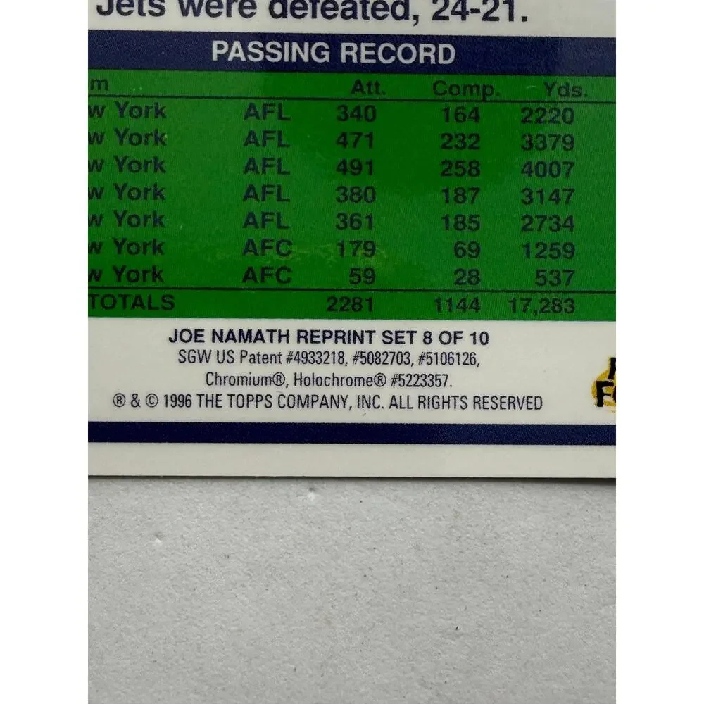 Topps reprint pulled
